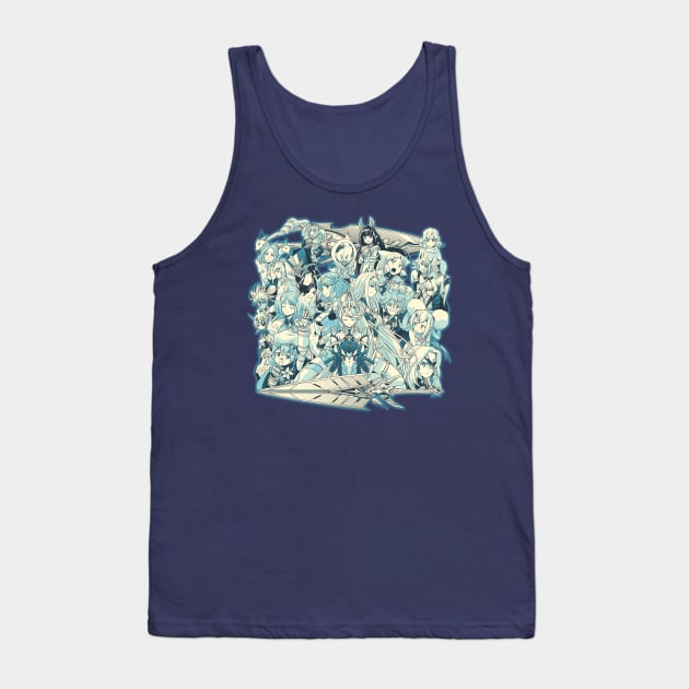 blade resonate Tank Top by CoinboxTees